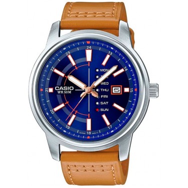 Мужские наручные часы Casio MTP-E128L-2A2