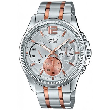 Мужские наручные часы Casio MTP-E305RG-7A