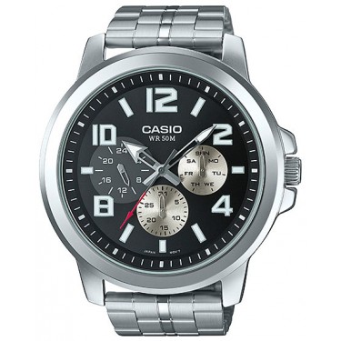 Мужские наручные часы Casio MTP-X300D-1A
