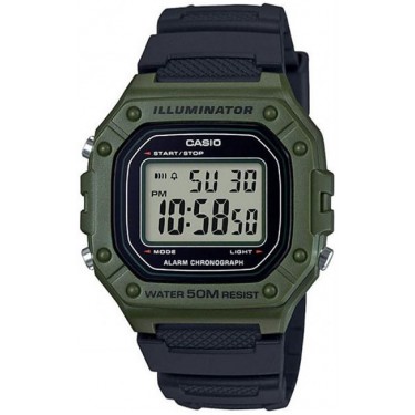Мужские наручные часы Casio W-218H-3A