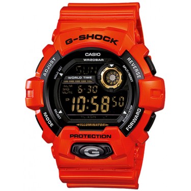 Мужские спортивные электронные наручные часы Casio G-Shock G-8900A-4E