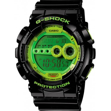 Мужские спортивные электронные наручные часы Casio G-Shock GD-100SC-1E