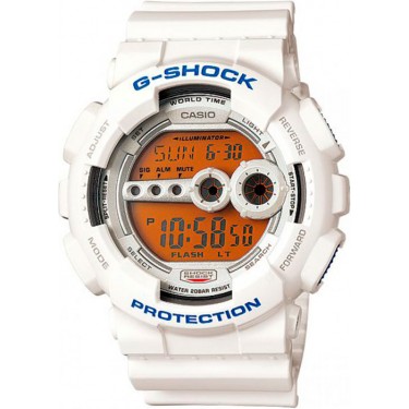 Мужские спортивные электронные наручные часы Casio G-Shock GD-100SC-7E