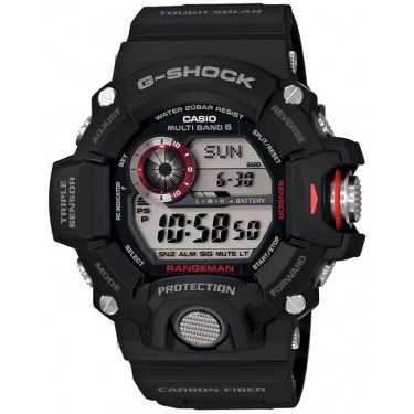 Мужские спортивные электронные наручные часы Casio G-Shock GW-9400-1E