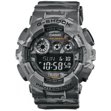 Мужские спортивные электронные наручные часы Casio GD-120CM-8E