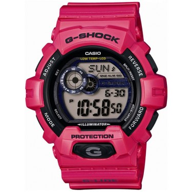 Мужские спортивные электронные наручные часы Casio GLS-8900-4E