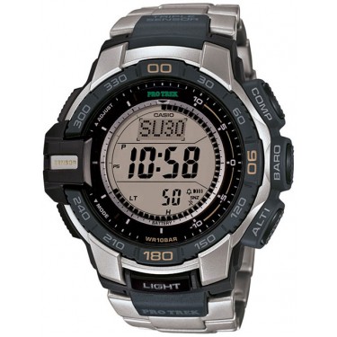 Мужские спортивные электронные наручные часы Casio PRG-270D-7E