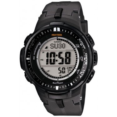 Мужские спортивные электронные наручные часы Casio Sport, Pro Trek Casio PRW-3000-1E