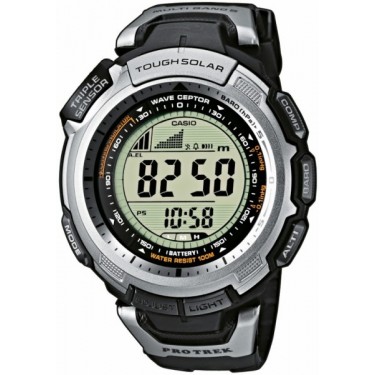 Мужские спортивные электронные наручные часы Casio Sport, Pro Trek PRW-1300-1V