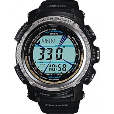Мужские спортивные электронные наручные часы Casio Sport, Pro Trek PRW-2000-1E