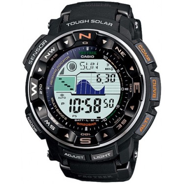 Мужские спортивные электронные наручные часы Casio Sport, Pro Trek PRW-2500-1E