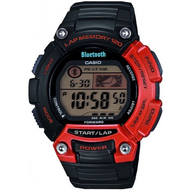 Мужские спортивные электронные наручные часы Casio STB-1000-4E