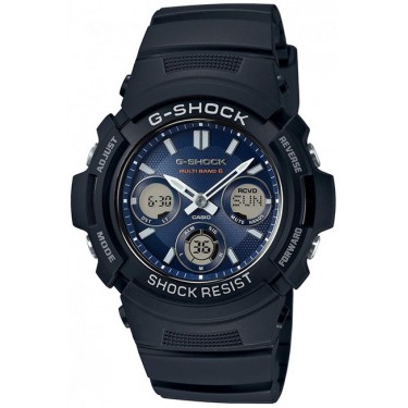 Мужские спортивные наручные часы Casio AWG-M100SB-2A