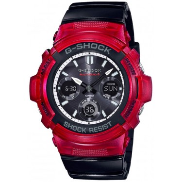 Мужские спортивные наручные часы Casio AWG-M100SRB-4A