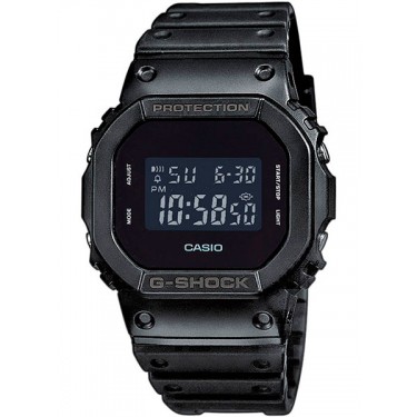 Мужские спортивные наручные часы Casio DW-5600BB-1