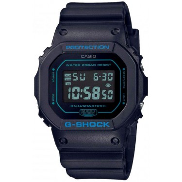 Мужские спортивные наручные часы Casio DW-5600BBM-1