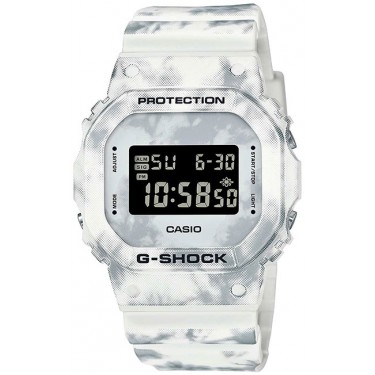 Мужские спортивные наручные часы Casio DW-5600GC-7E