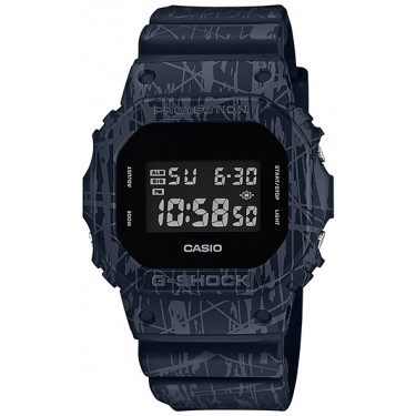 Мужские спортивные наручные часы Casio DW-5600SL-1E