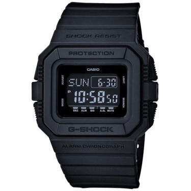 Мужские спортивные наручные часы Casio DW-D5500BB-1E