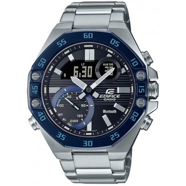 Мужские спортивные наручные часы Casio ECB-10DB-1B