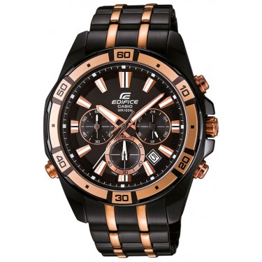 Мужские спортивные наручные часы Casio EFR-534BKG-1A