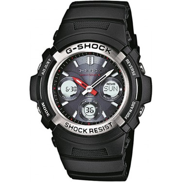 Мужские спортивные наручные часы Casio G-Shock AWG-M100-1A