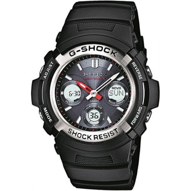 Мужские спортивные наручные часы Casio G-Shock AWG-M100-1A