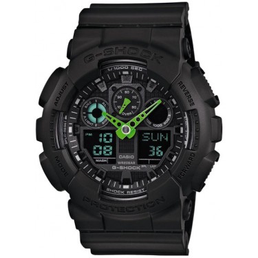 Мужские спортивные наручные часы Casio G-Shock GA-100C-1A3