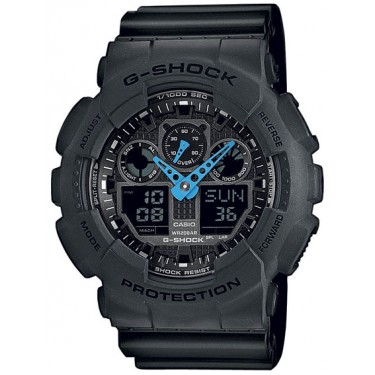 Мужские спортивные наручные часы Casio G-Shock GA-100C-8A