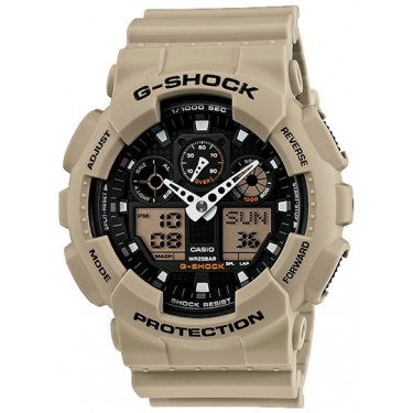 Мужские спортивные наручные часы Casio G-Shock GA-100SD-8A