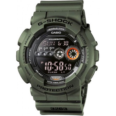 Мужские спортивные наручные часы Casio G-Shock GD-100MS-3E