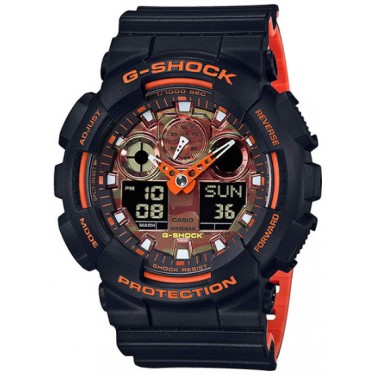 Мужские спортивные наручные часы Casio GA-100BR-1A
