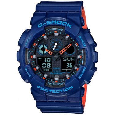 Мужские спортивные наручные часы Casio GA-100L-2A