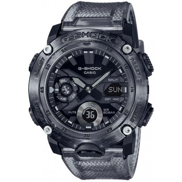 Мужские спортивные наручные часы Casio GA-2000SKE-8A