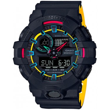 Мужские спортивные наручные часы Casio GA-700SE-1A9