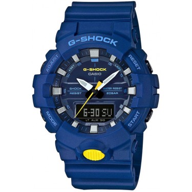 Мужские спортивные наручные часы Casio GA-800SC-2A