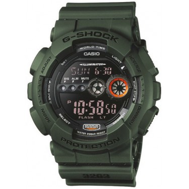 Мужские спортивные наручные часы Casio GD-100MS-3