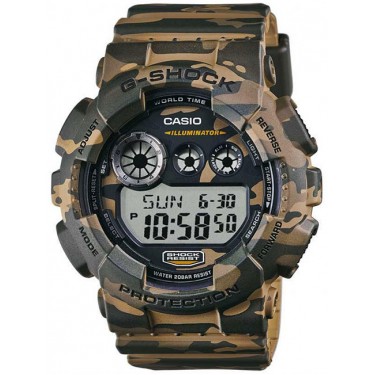 Мужские спортивные наручные часы Casio GD-120CM-5