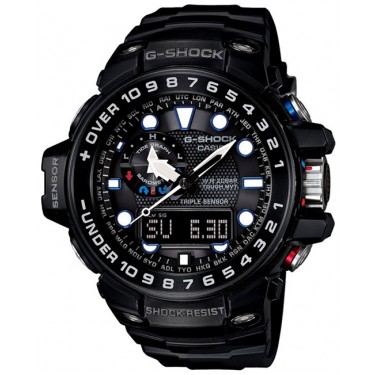 Мужские спортивные наручные часы Casio GWN-1000B-1A