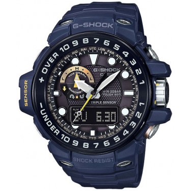 Мужские спортивные наручные часы Casio GWN-1000NV-2A