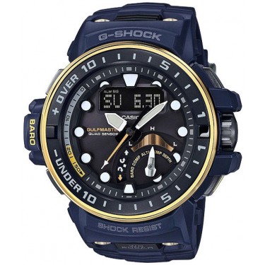 Мужские спортивные наручные часы Casio GWN-Q1000NV-2A