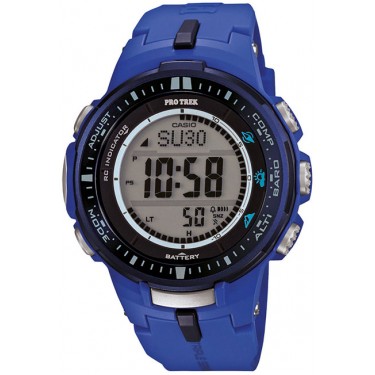 Мужские спортивные наручные часы Casio PRW-3000-2B