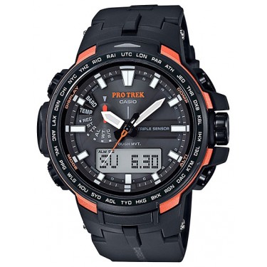Мужские спортивные наручные часы Casio PRW-6100Y-1E