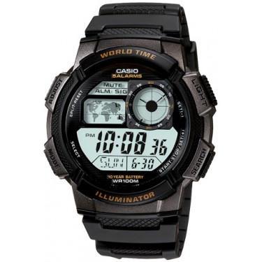 Мужские спортивные наручные часы Casio Sport, Pro Trek AE-1000W-1A