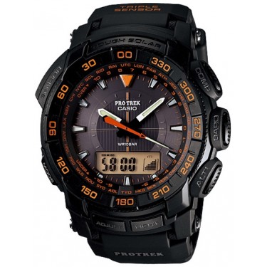 Мужские спортивные наручные часы Casio Sport, Pro Trek PRG-550-1A4