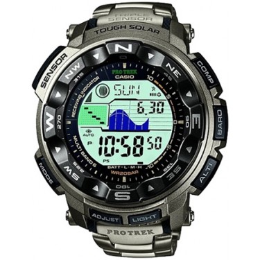 Мужские спортивные наручные часы Casio Sport, Pro Trek PRW-2500T-7E