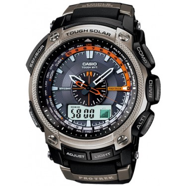 Мужские спортивные наручные часы Casio Sport, Pro Trek PRW-5000-1E