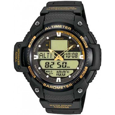 Мужские спортивные наручные часы Casio Sport, Pro Trek SGW-400H-1B2