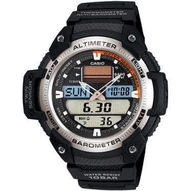 Мужские спортивные наручные часы Casio Sport, Pro Trek SGW-400H-1B