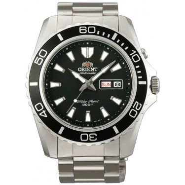 Мужские водонепроницаемые наручные часы Orient EM75001B